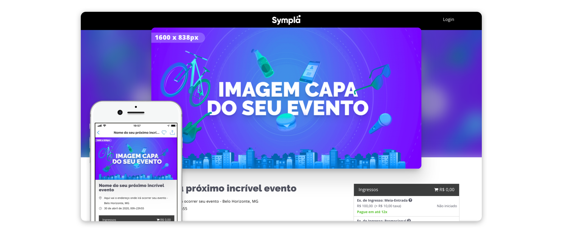 Sympla – O app com o maior número de eventos do Brasil